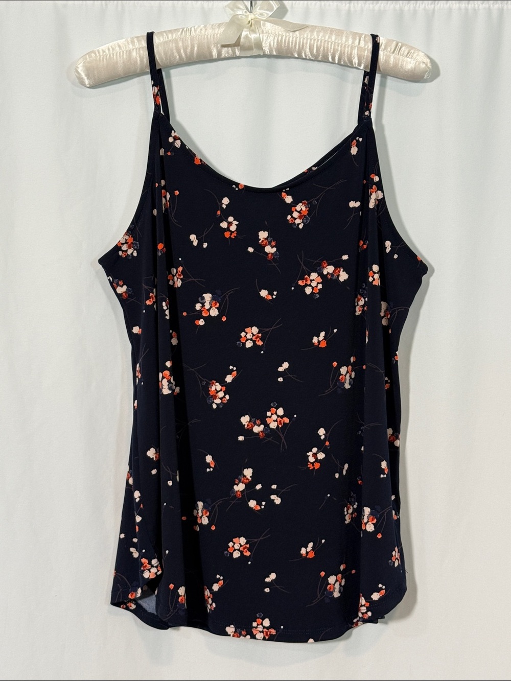 Kaileigh Navy Floral Spaghetti Strap Camisole